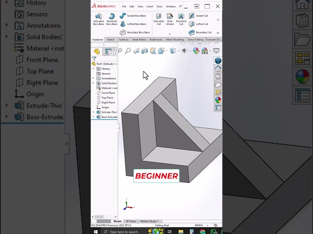 SOLIDWORKS TIPS AND TRICKS | RIB COMMAND