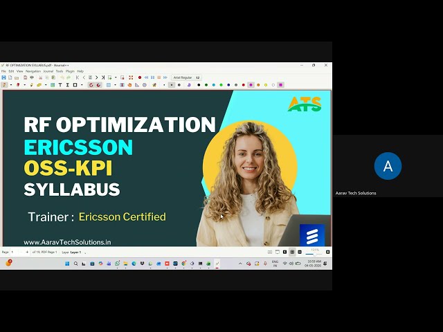RF OPTIMIZATION TRAINING | ATS