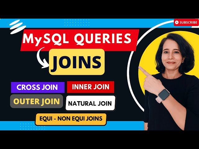 Database & MySQL #8 | Class 12 Computer Science | JOINS in MySQL 🔗