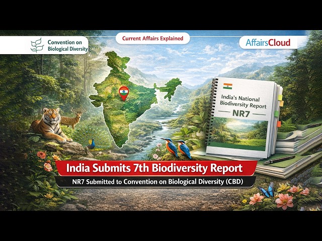 Current Affairs Explained:7th Biodiversity Report| Important Topic — March 2026| DailyCA | Bank Exam