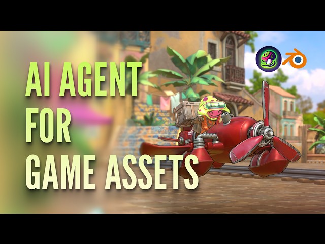 Generate a Full Set of Game Assets in One Chat with Meshy 3D Agent