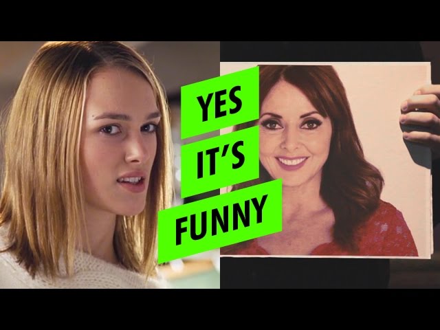 Love Actually - I actually love Carol (Vorderman) not Keira Knightley