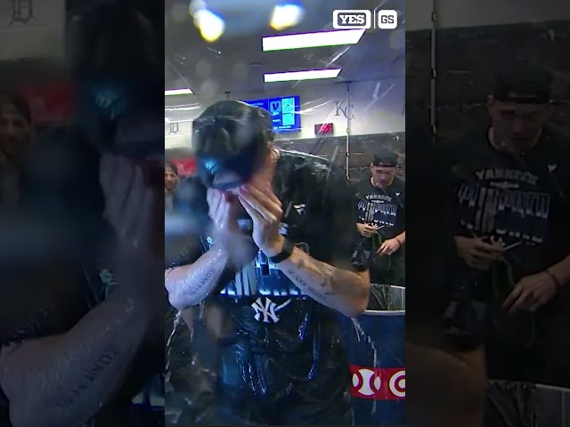 Cam gets a shower 🤣🍾