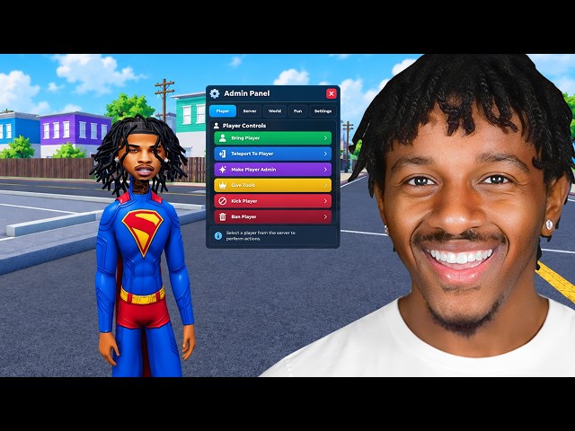 ADMIN ABUSING IN ROBLOX REALISTIC RP