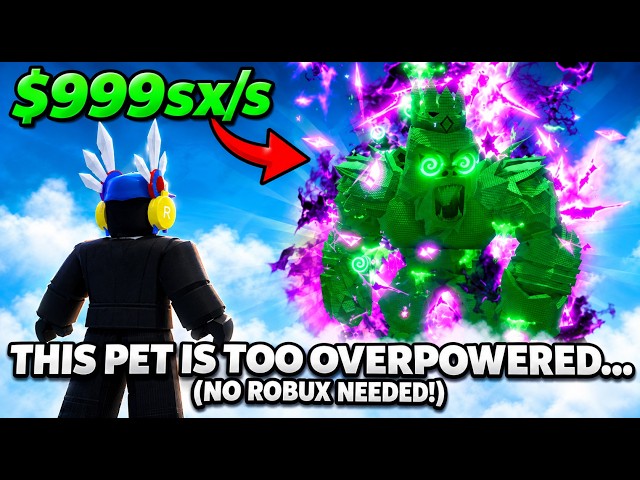 THIS PET IS TOO OVERPOWERED... (NO ROBUX NEEDED!) Steal An Egg!