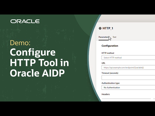 How to Connect an AI Agent to an External System in Oracle AIDP