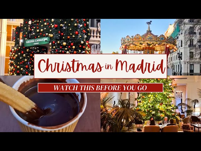 Top Things To Do At Christmas In Madrid | Ultimate Travel Guide | Christmas 2024 🎄✨️