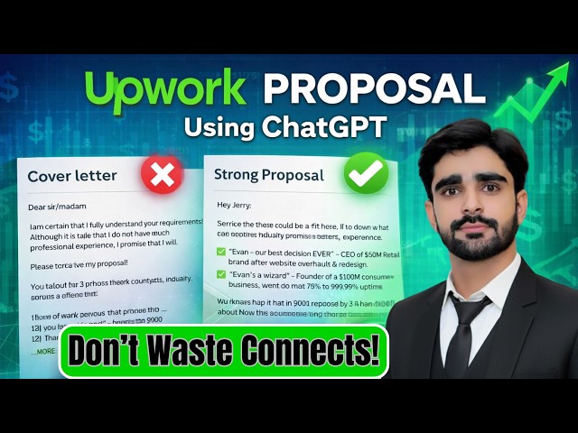 How to Write Upwork Proposal using ChatGPT | Job Winning Upwork Proposal with ChatGPT