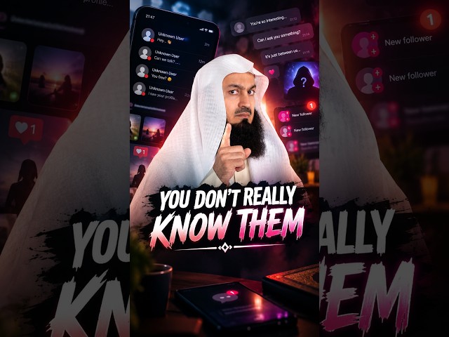 You Don't Really Know Them #muftimenk #motivation #socialmedia #followers #business #travel