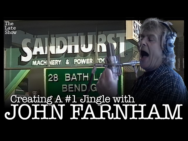 Creating A #1 Jingle With John Farnham! | #TheLateShow