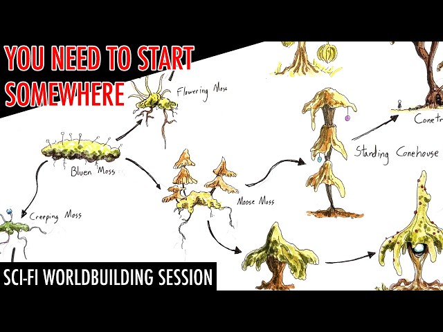 Starting a New World from Scratch - Worldbuilding Session (Science Fiction)
