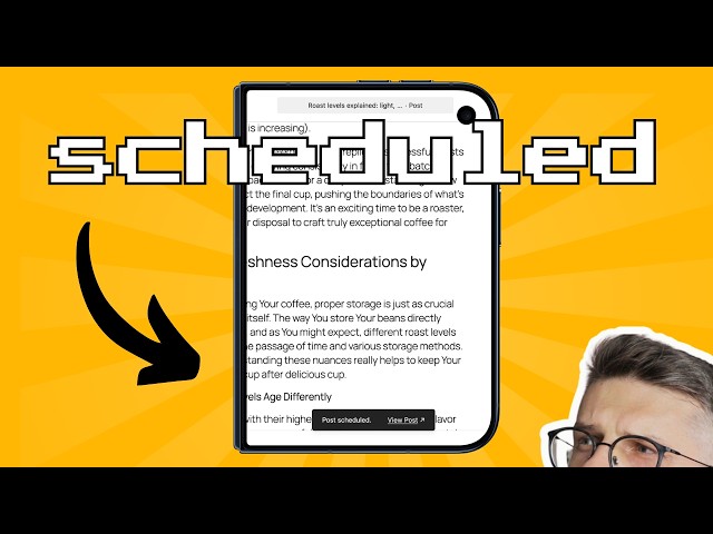 Why Doesn’t WordPress Have This Scheduling Feature Yet?