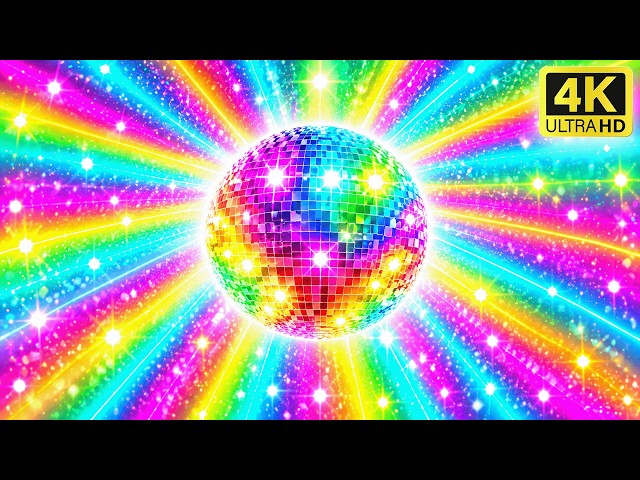 LED RGB Party Lights – Flashing Disco Lights with Dance & Disco Music