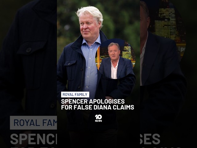 Spencer Apologises For False Diana Claims | 10 News