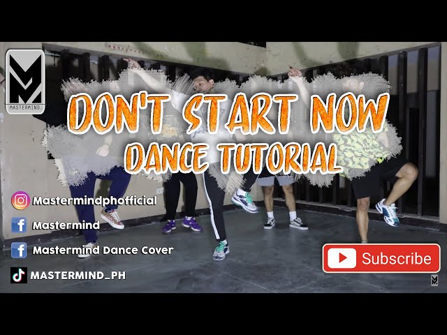 Don't Start Now Dance Tutorial by Mastermind (Tiktok Edition)