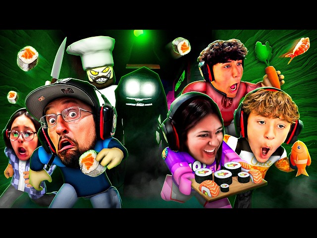 We Made Sushi, It's Scary! (Roblox Scary Sushi)