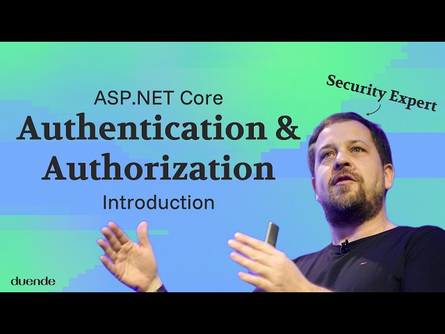 Basics Part 1: Introduction to ASP.NET Core Authentication & Authorization