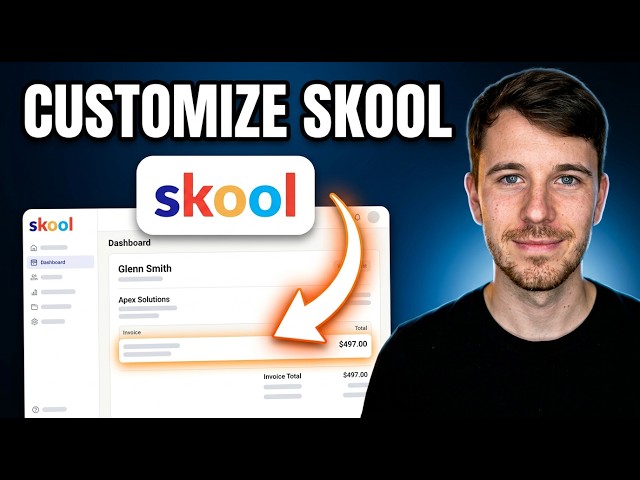 How to Customize Skool Invoice 2026 (Skool Tutorial)