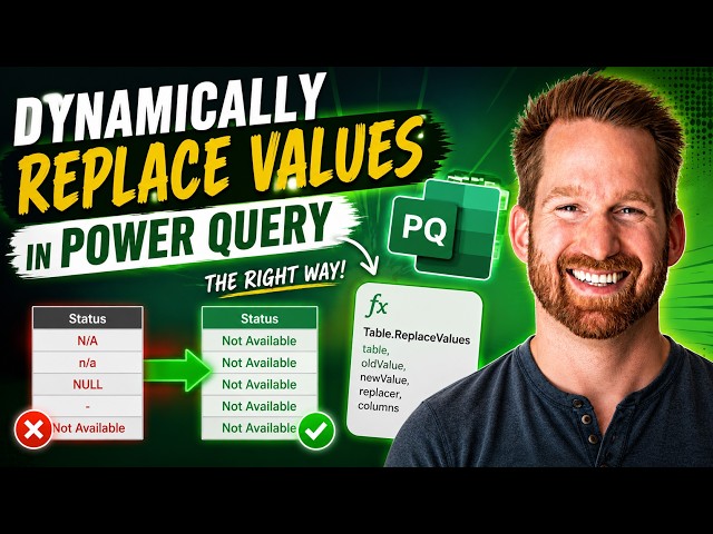 Power Query - Dynamically Replace Values