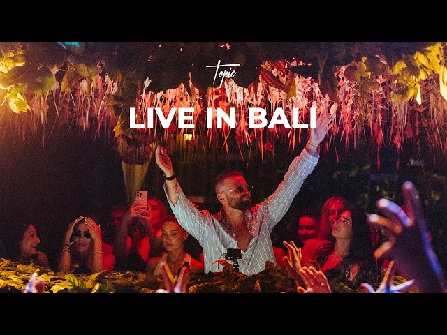 TOPIC - Live in Bali 2025 | Afro House (Full Set)
