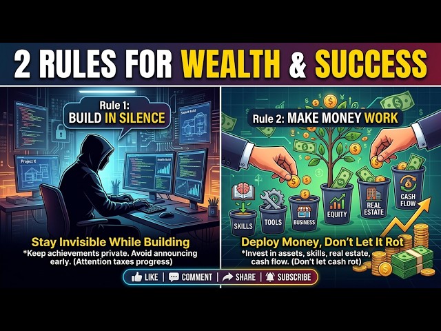 அமைதியாக  கோடீஸ்வரன் ஆகுவதற்கான 9 வழிகள் 9Rules for silent wealth#tamil#business#success