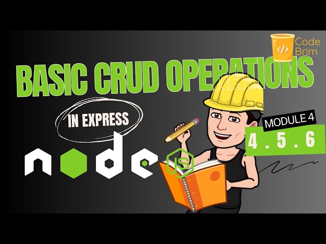 Express.js CRUD Tutorial: Implementing the DELETE Method