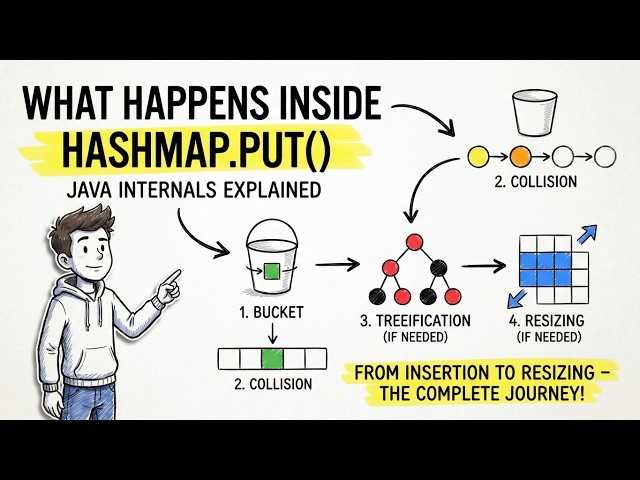 How HashMap.put Actually Works | Java HashMap Internals