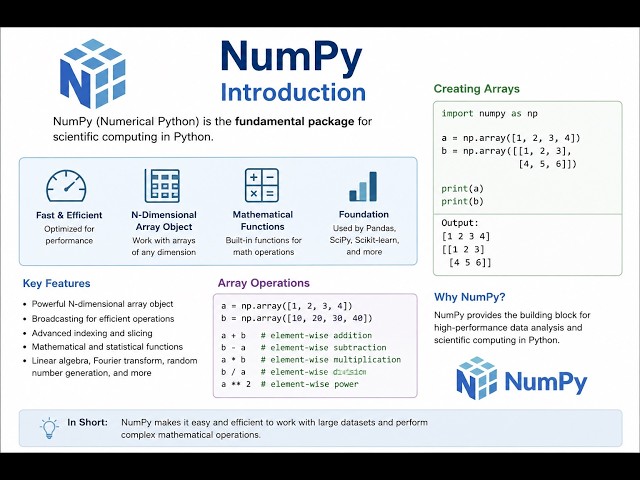 Numpy introduction