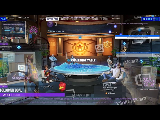 Slashchat Live Stream
