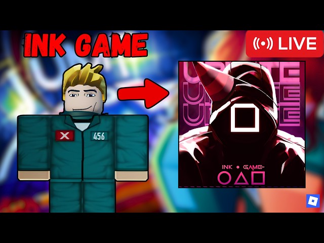 Playing Roblox Ink Game (Live)
