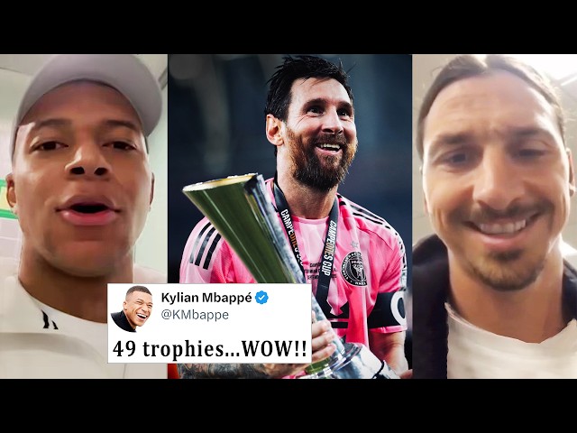 Famous Reaction on Messi & Inter Miami Wins Campeones Cup | Inter Miami vs Cruz Azul 2-0 Reaction