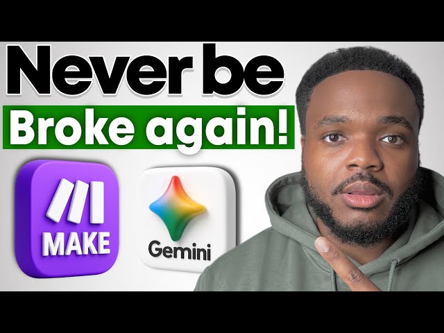 GEMINI + MAKE.COM Can Start a SOLO AI BUSINESS (N8N ALTERNATIVE)