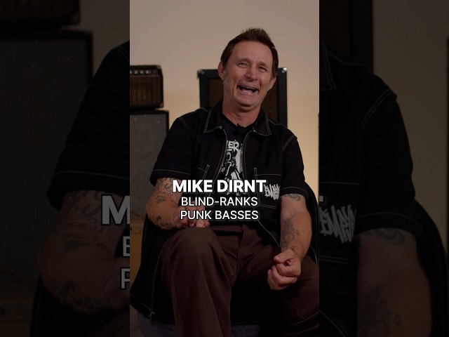 Mike Dirnt blind-ranks punk basses. #mikedirnt #greenday #bass