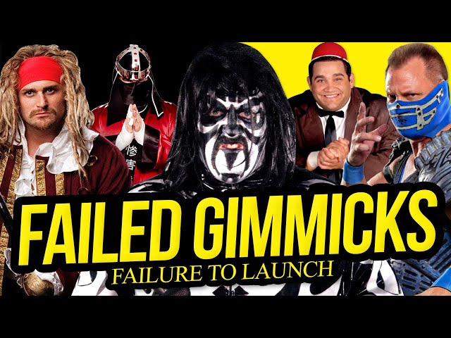 FAILURE TO LAUNCH | Wrestling's Biggest Failed Gimmicks