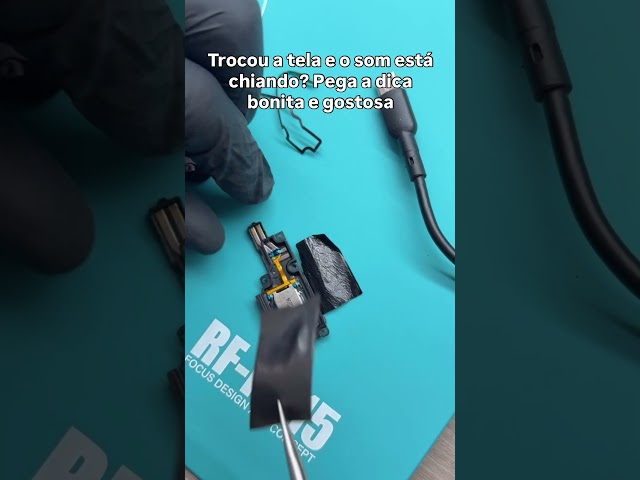 Is your phone making a hissing sound after replacing the screen? Do this 🔥