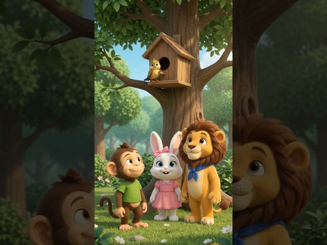 🐦🏡 The Little Garden Birdhouse | Fun Toons Short #101🐦 WHO LIVES IN THE TINY HOUSE IN THE TREE?