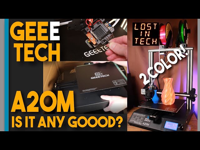 The Geeetech A20M two colour single hotend printer. Is it worth buying? Who knows? Build and review.