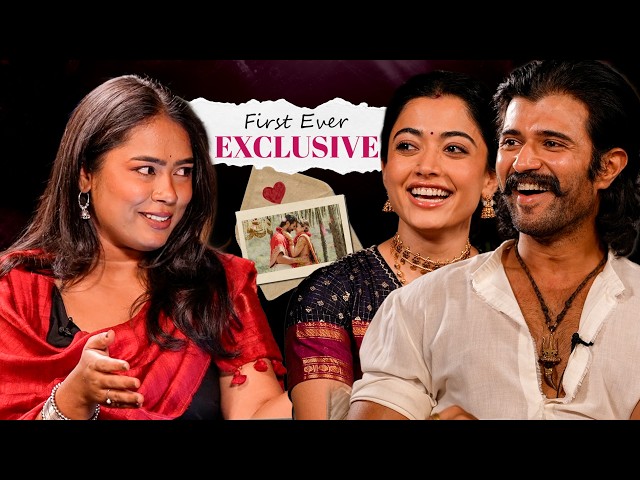 Rashmika & Vijay Exclusive : "We feel a little EMBARRASSED by it"