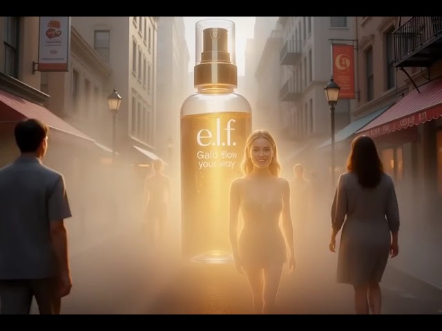 AI Generated CGI Ad | The Future of Luxury Marketing with elf glow @elf glow #cgiads