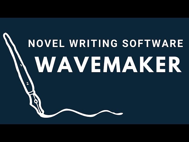 Novel Writing Software: Wavemaker