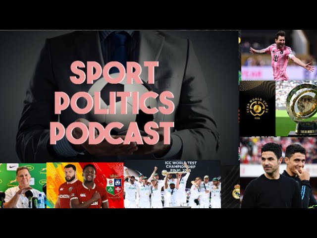 Let's talk: FIFA Club World Cup, Cricket SA, British & Irish Lions and Springboks.
