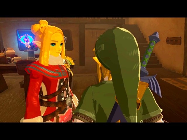 Link and Zelda go SHOPPING TOGETHER