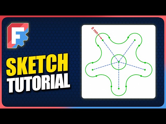 How to Create a Basic Sketch in FreeCAD | Sketcher Tutorial
