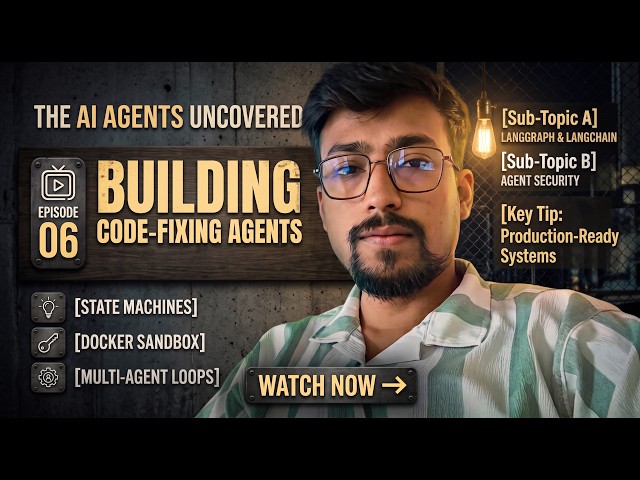 Autonomous Code-Fixing Agent System (With Python, LangGraph, Langchain) - 06