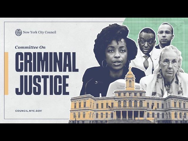🔴 LIVE: Hearing on Mental Health Care in NYC Jails