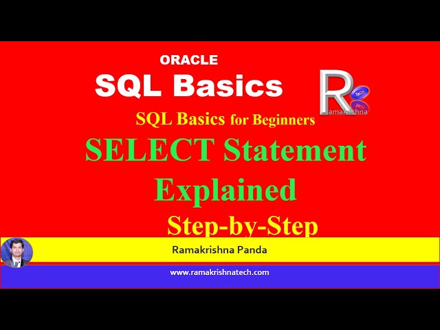 Oracle SQL Basics for Beginners | SELECT Statement Explained | Step-by-Step