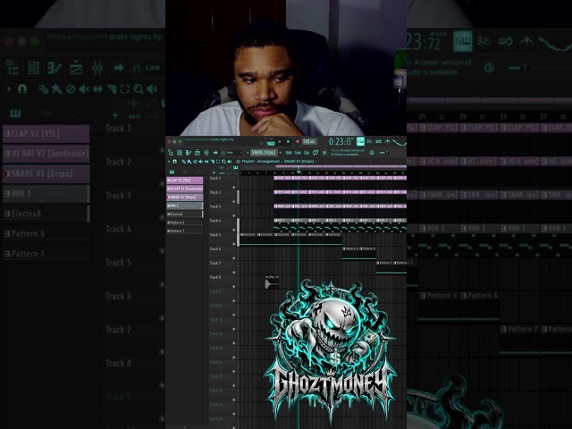 Dark Trap Beat | Made This Beat in FL Studio 🔥 | GHOZTMONEY