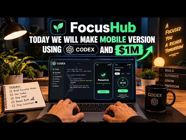 Vibe Coding Until I Build a $1M ARR Startup | Building FocusHub
