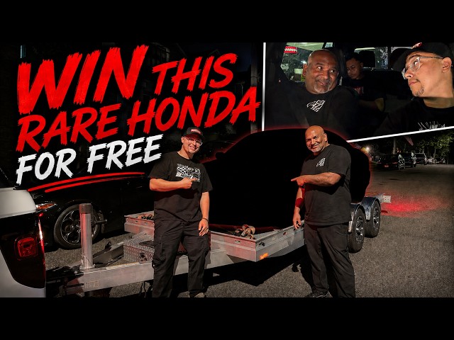 YOU CAN WIN THIS RARE HONDA!