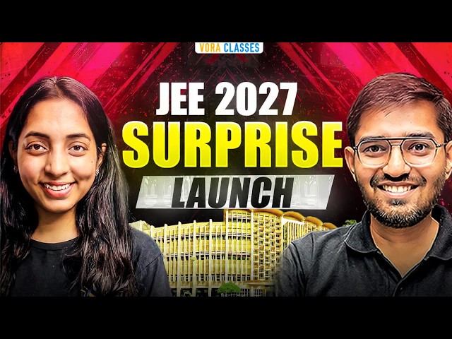 SURPRISE LAUNCH JEE 2027 | Last Chance to Boost your JEE Preparation in 100 days